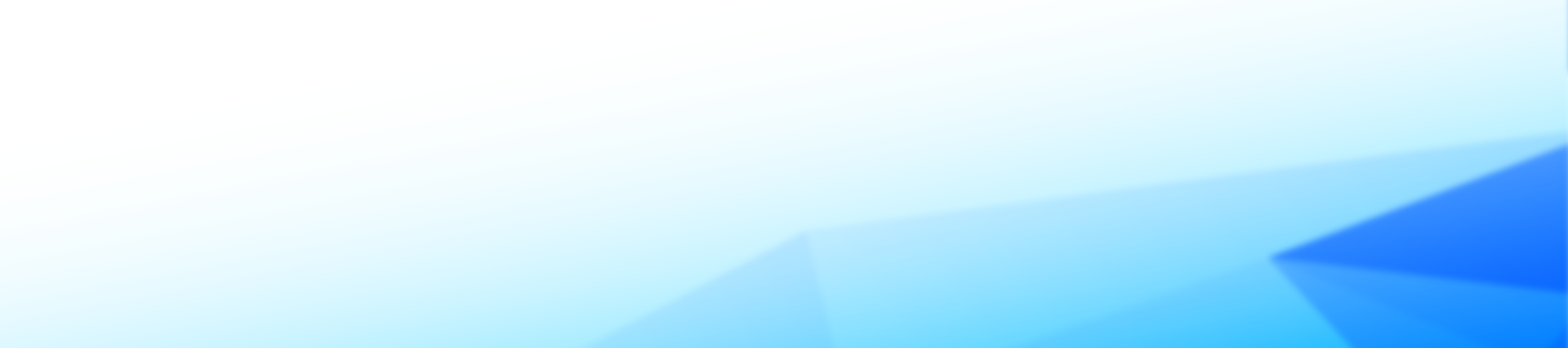 Abstract geometric background with light blue and white triangular shapes, minimal and clean mood